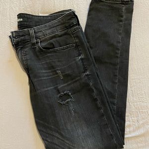 Express mens black jeans